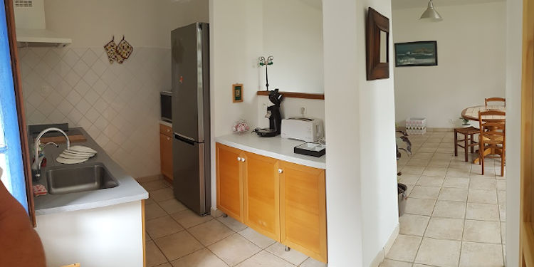 Vues de la salle d'eau de la chambre d'hôtes Les Frênes